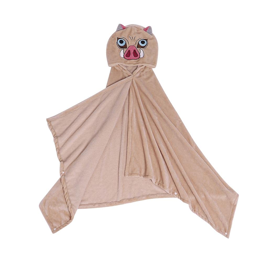 MyheroCos Anime Cosplay Costume Cloak Boar Hooded Cape