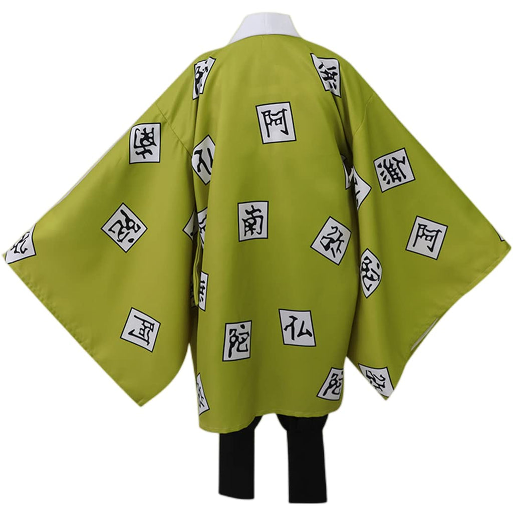 Buyoem Himejima Gyoumei Cosplay Costume Himejima Gyoumei Kimono Uniform Outfit Halloween Accessories Full Set