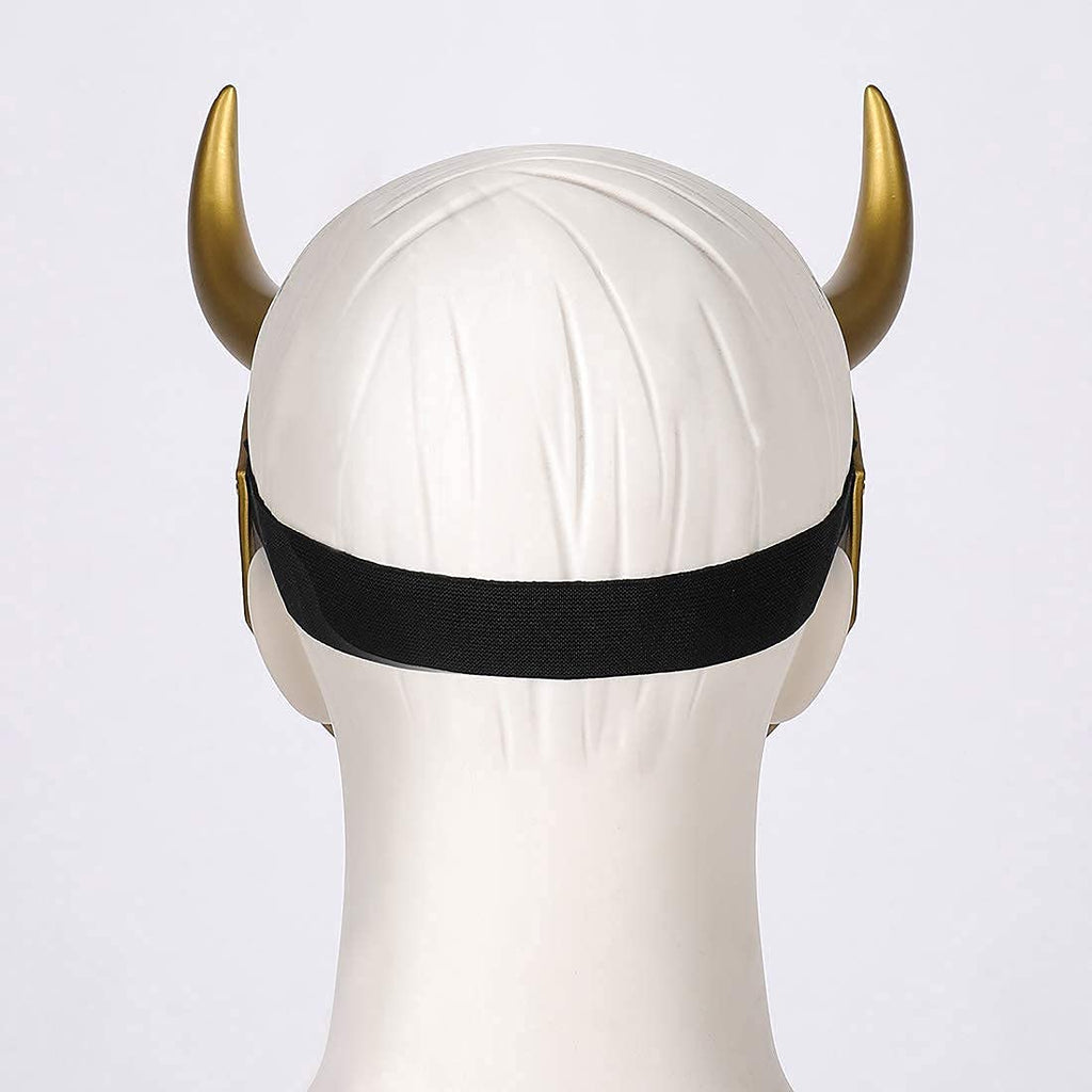 CAFELE Superhero Helmet Horns Cosplay, 2021 TV Superhero Series Movie Thor Ragnarok Crown Mask Cosplay Halloween Costume Accessories