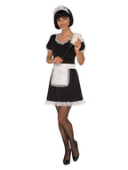 Rubies Saucy Maid Costume for Adults, Women's Medium Black/White