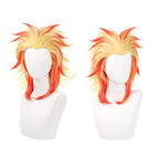 Oikawa Rengoku Cosplay Costume Rengoku Outfits Anime Uniform Kimono Full Set with Wig (S, RENGOKU(wig))