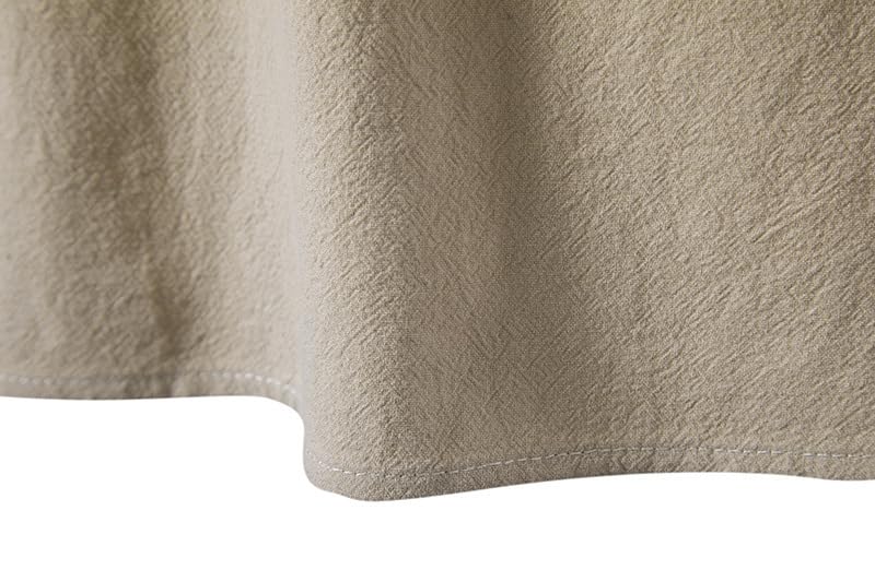 AIFARLD Men's Long Sleeve Shirts Retro Style Lace up for Medieval Viking Hippie Halloween Cosplay Pirate Renaissance Costume Khaki