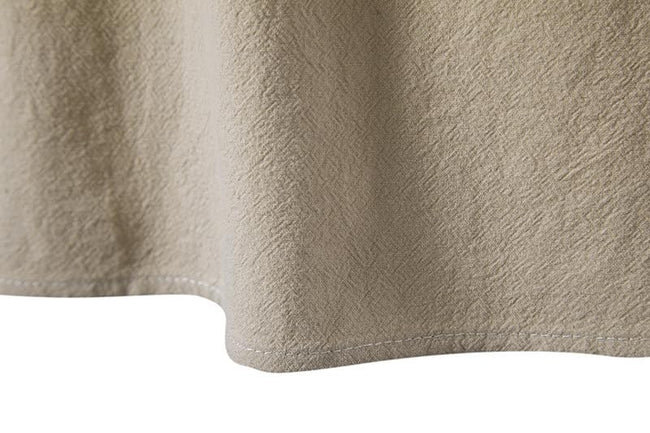 AIFARLD Men's Long Sleeve Shirts Retro Style Lace up for Medieval Viking Hippie Halloween Cosplay Pirate Renaissance Costume Khaki Main Image