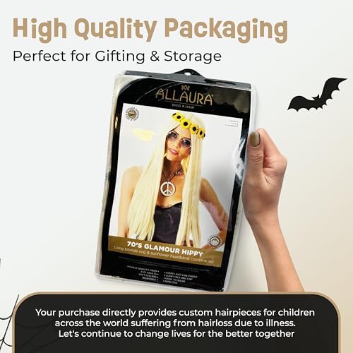 ALLAURA Compatible with Sonny Bono Wig – 60s 70s Men’s Short Brown Wig + Mustache for Hippie, Singer, TV Star, Cop, Detective Costumes – Liberty Duo, Limu & Doug, Uncle Rico, Retro Halloween Outfit