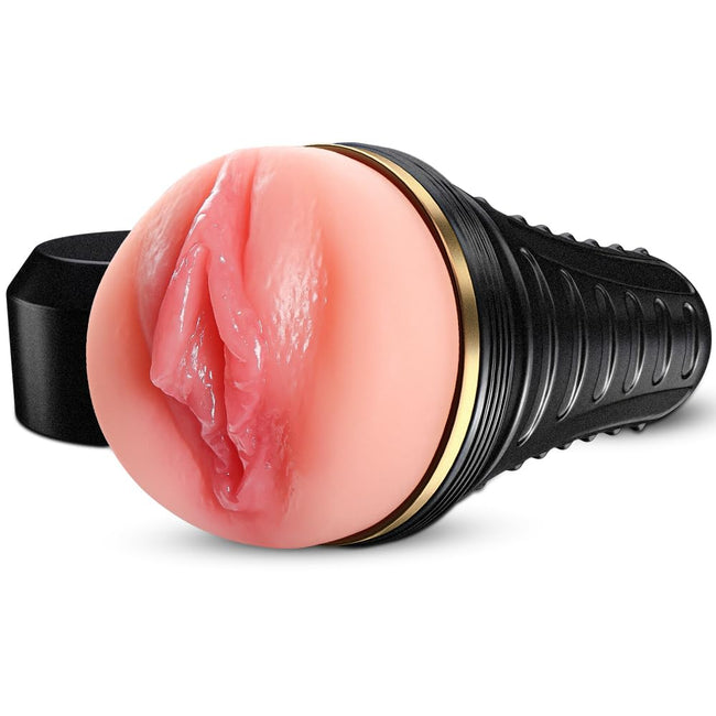 Male Masturbator,Kingdemer Realistic Pocket Pussy Vagina Textured with 7.5in Depth Lifelike Soft and Fleshy Texture,Penis Training Masturbators Sex Machine Toy for Men Hover Image