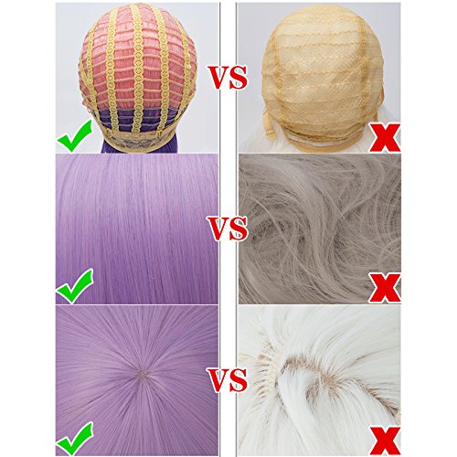 LABEAUTÉ Anime Black Cosplay Wigs for Giyuu Short Wig Halloween Wig Character Wig Cosplay Clothes for Demon Slayer: Kimetsu no Yaiba Main Image