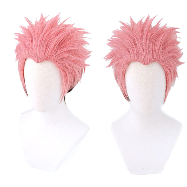 Han shan Itadori Uniform Ryomen Sukuna Cosplay Costume Full Set Suits School Uniform Sportswear with Keychain (RyomenB(with wig), XL) Main Image