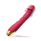 7.6 Inch Realistic Dildo Vibrator for Women，10 Powerful Vibration Modes for Clitoral and G-spot Stimulation, Waterproof Rose Adult Sex Toys for Women and Couples