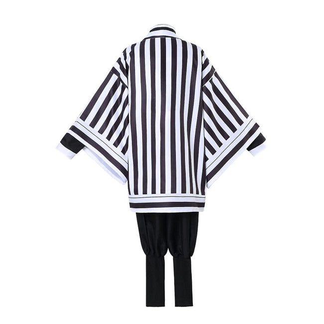 Iguro Cosplay Costume Kimono Halloween Outfit (Iguro Obanai, S) Main Image