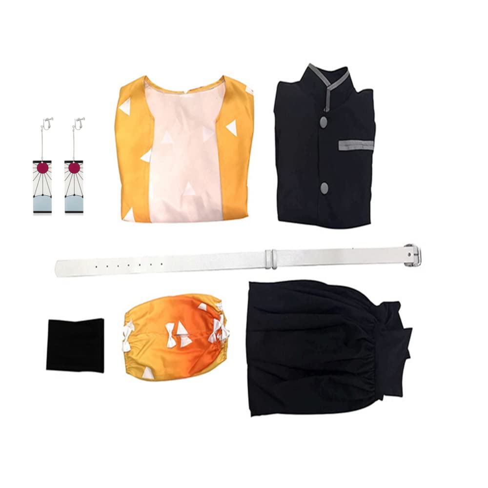 Moalioi Anime Cosplay Costume Kimono Halloween Women Men's Set Accessories