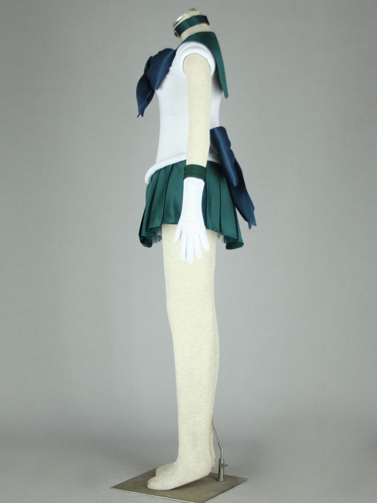 OURCOSPLAY Women's Neptune KaiOu Michiru Cosplay Costume 6 Pcs Set (Women S)