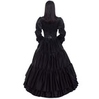 GRACEART Women Gothic Victorian Rococo Dress Costumes Balck M
