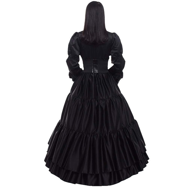 GRACEART Women Gothic Victorian Rococo Dress Costumes Balck M Main Image