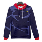 CHLOBLOM Adult Anime Cosplay Costume 3D Hoodie Novelty Pullover Sweatshirt (Medium, Color 1)