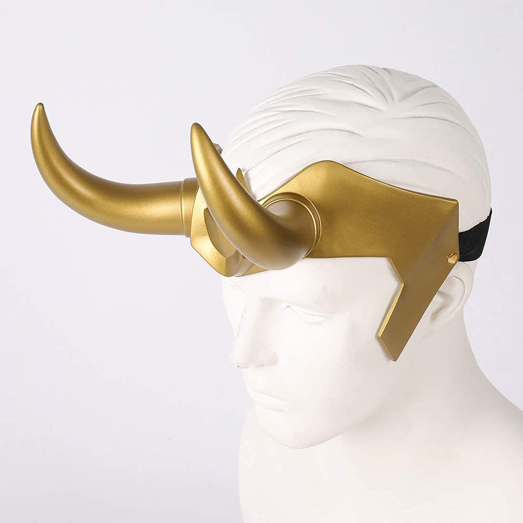 CAFELE Superhero Helmet Horns Cosplay, 2021 TV Superhero Series Movie Thor Ragnarok Crown Mask Cosplay Halloween Costume Accessories