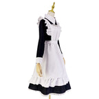 chigemianbaoba Womens French Maid Costume Anime Party Uniform Lolita Outfits Fancy French Apron Dress for Halloween Cosplay (Longsleeve,XXL)