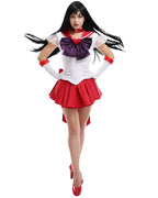 Coskidz Women's Hino Rei Sailor Mars Cosplay Costume SuperS Version (multicolored, Small)