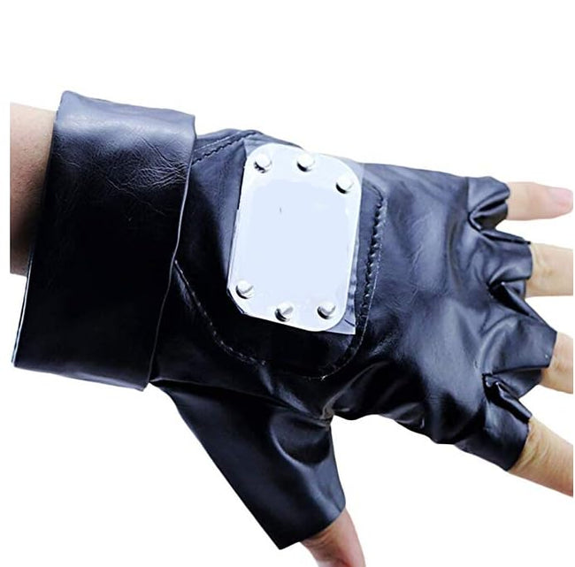 MSROLIDT Leaf Village Ninja Gloves Cosplay Anime Ninja Accessories Main Image