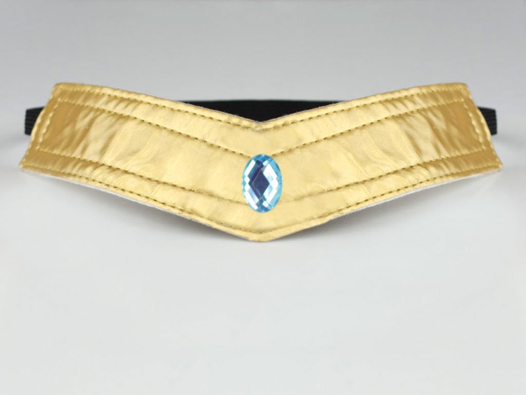 OURCOSPLAY Women's Mizuno Ami Battle Cosplay Costume Dress 6 Pcs Set (Women XL)