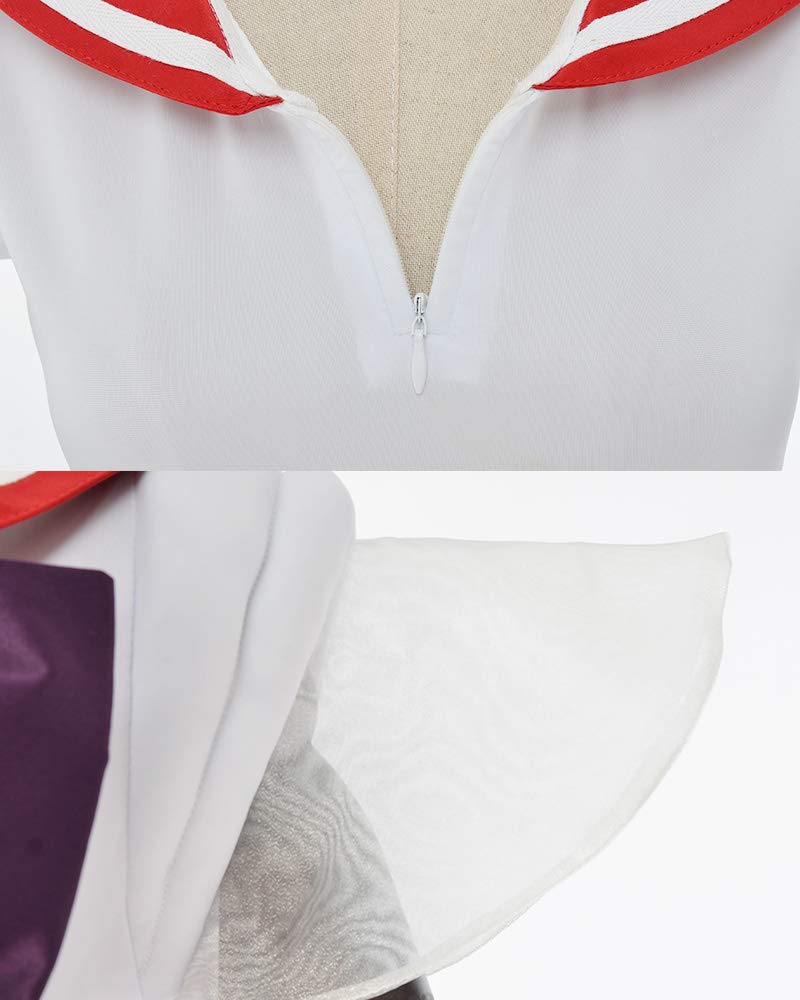 Coskidz Women's Hino Rei Sailor Mars Cosplay Costume SuperS Version (multicolored, Small)