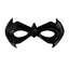HOTTERCOS Black Eye Mask Superhero Masquerade Masks Halloween Costume Accessories For Party Cosplay