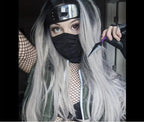 MSROLIDT Anime Ninja Set,Including NinjaHeadband, blue mask,Kunai.Cosplay Ninja Leaf Village Akatsuki Yahiko