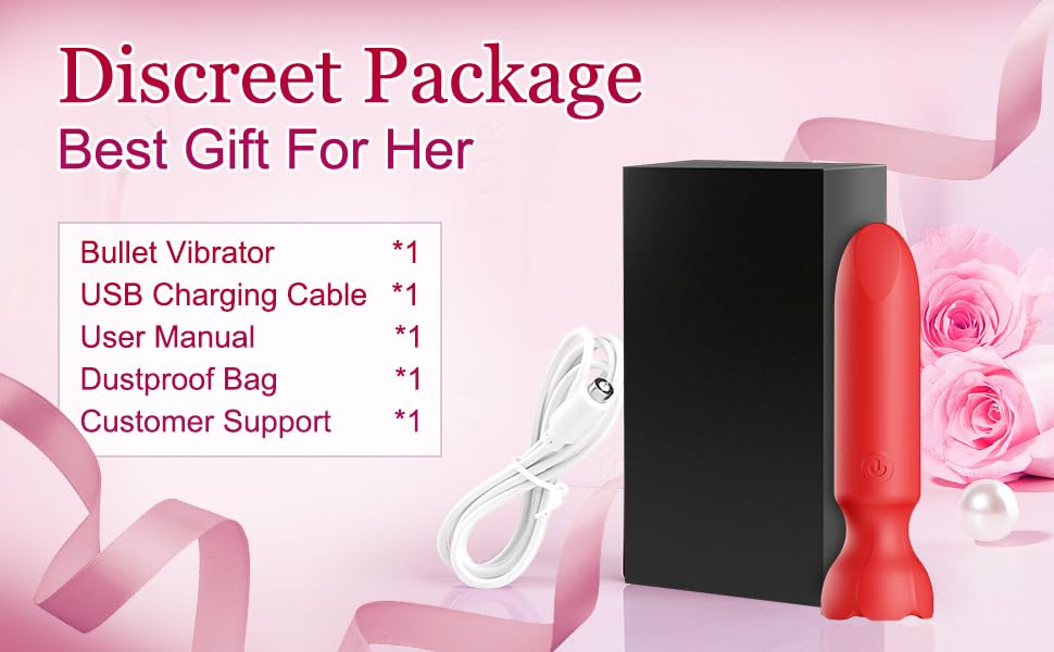 Mini Bullet Vibrator Adult Toys - Vibrators App Controlled Female Sex Toys with 9 Vibration Modes, Lipstick G Spot Dildo Clitoral Vibrator, Long Distance Discreet Vibrator for Women & Couples (Pink)