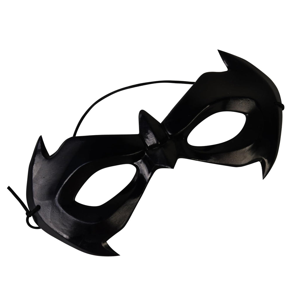 HOTTERCOS Black Eye Mask Superhero Masquerade Masks Halloween Costume Accessories For Party Cosplay