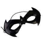 HOTTERCOS Black Eye Mask Superhero Masquerade Masks Halloween Costume Accessories For Party Cosplay