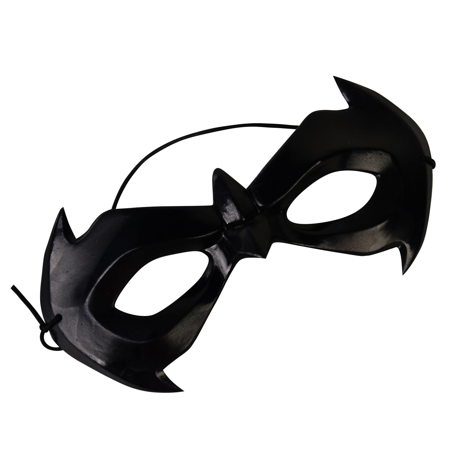 HOTTERCOS Black Eye Mask Superhero Masquerade Masks Halloween Costume Accessories For Party Cosplay