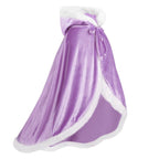 Girls Dress Up Hodded Cape Toddler Costume for Princess Cloaks
