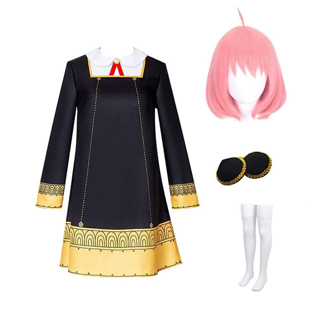 Lmetsky Anime Cosplay Costume Dress Suit Unifrom Outfit With Wig Halloween Party Hover Image