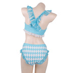 Women One Piece Swimsuit Bathing Swimwear Bodysuit Goth Cute Style