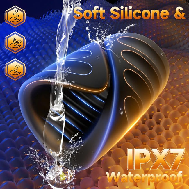 Male Sex Toys for Men - Male Masturbator Penis Training Vibrator with APP Control, Vibrating Sex Toy Strokers Glans Trainer Stimulator, Mens Sex Machine Masturbators Adult Edible Sensual Delights Main Image