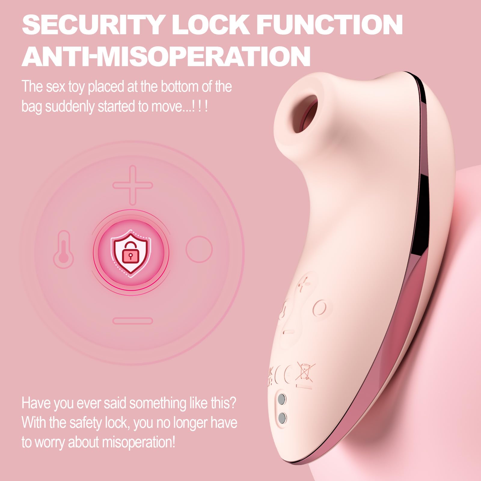 Sucking Vibrator Adult Sex Toys - Heating Pulse Pure Sucker APP Remote Clitoral Vibrator with 5 * 5 Suction, Clitoris Nipple Stimulator Waterproof Rose Sex Toys for Women Female Couples Pleasure