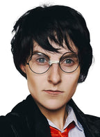 ALLAURA Compatible with Sonny Bono Wig – 60s 70s Men’s Short Brown Wig + Mustache for Hippie, Singer, TV Star, Cop, Detective Costumes – Liberty Duo, Limu & Doug, Uncle Rico, Retro Halloween Outfit