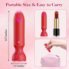 Mini Bullet Vibrator Adult Toys - Vibrators App Controlled Female Sex Toys with 9 Vibration Modes, Lipstick G Spot Dildo Clitoral Vibrator, Long Distance Discreet Vibrator for Women & Couples (Pink)