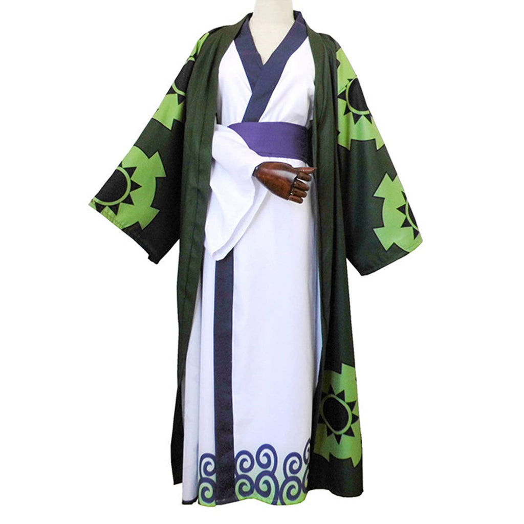 Anime Cosplay Costume Anime Deluxe Cloak Robe Kimono Halloween Outfit Set
