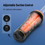 Tracy's Dog Realistic Male Masturbator for Men - Body-Safe TPE Adult Sex Toys, 8.6" Deep Textured Fleshy Pocket Pussy, Easy-Clean & Discreet, Lifelike Masturbation Cup