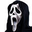 HMPBS Halloween Mask Natural Latex Scary Skull Mask Horror Full Head Masque Halloween Party Costume Cosplay Props (B)