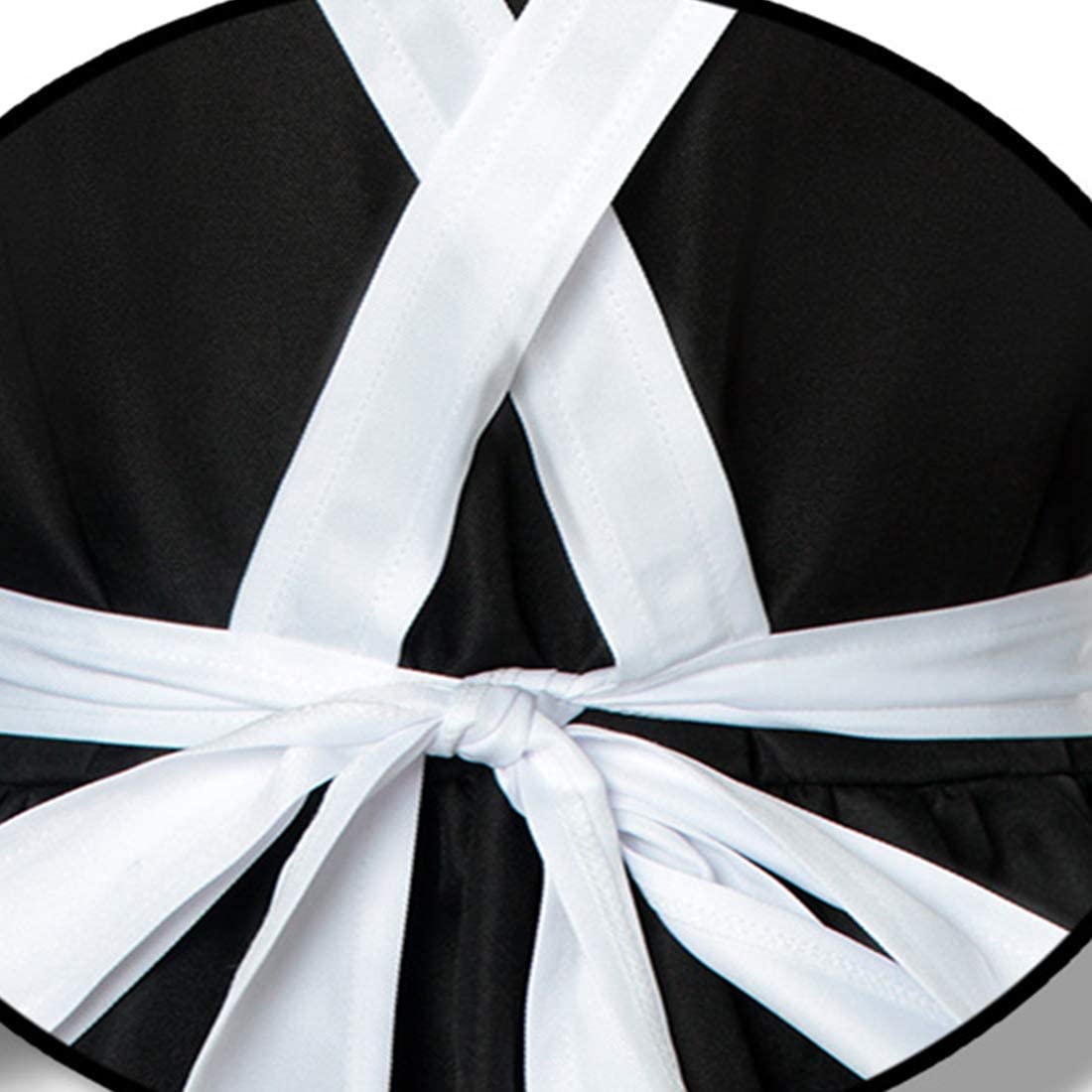 DUNHAO COS Anime Women's The Promised Neverland Isabella Krone Cosplay Maid Dress Costume-XXL