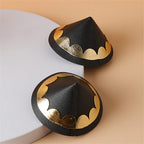 Cone Headwear Hair Clip Hairpin Hair pin Family Merch Halloween Costume Cosplay Prop Accessory Black