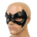 HOTTERCOS Black Eye Mask Superhero Masquerade Masks Halloween Costume Accessories For Party Cosplay