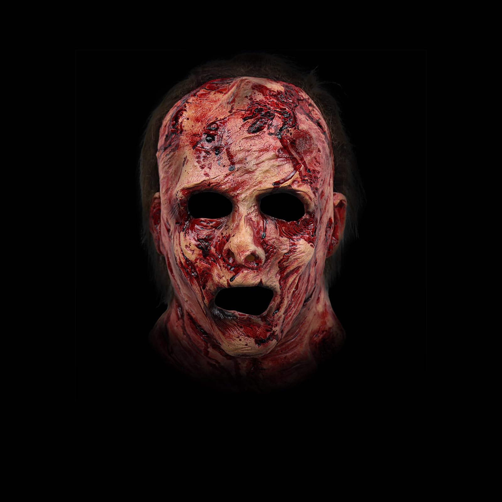 Stobbod Scary Mask Horror Bloody Halloween Masquerade Cosplay Creepy Party Accessories