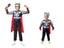 BMJDGM Children's superhero Thor costume Classic Muscle Costume Suit,Includes headpiece, hammer, cape (Small)…