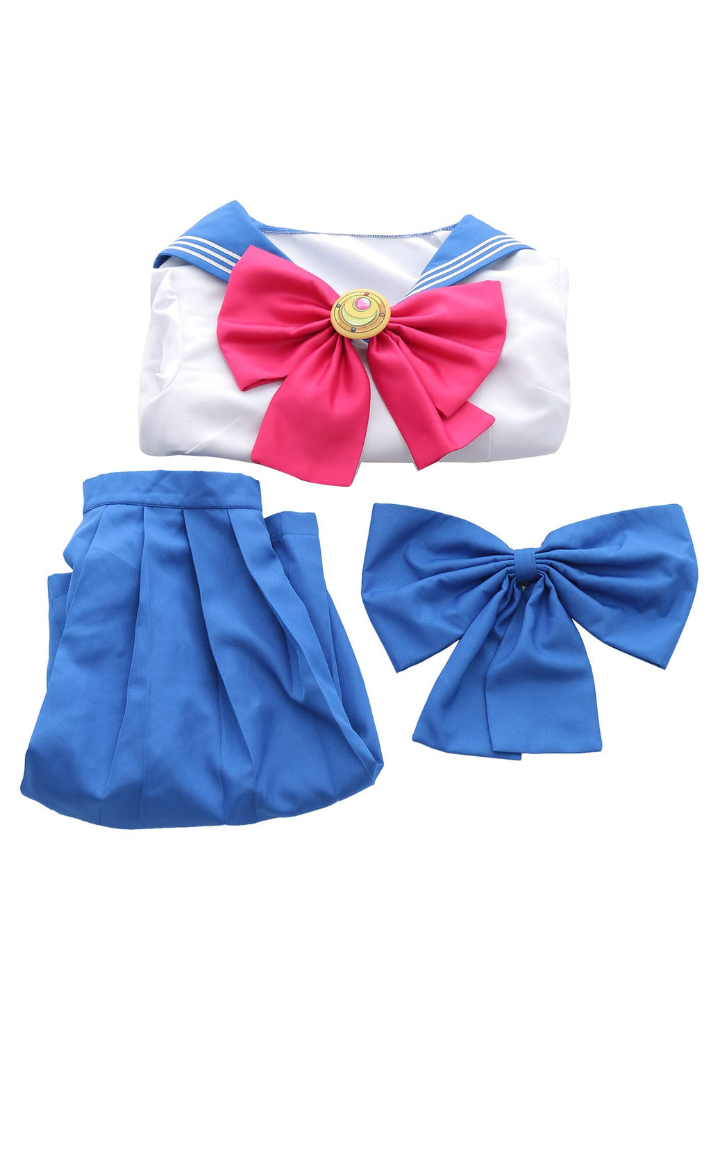 haikyuu Suit JK Uniform Set Cosplay Costume Outfits with Bow Tie and Back Bow Decoration