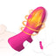 Finger Vibrator Adult Sex Toys for Women, Adult Toys with 10 Vibrations & Heating Function Clitoral G-Spot Nipple Butterfly Vibrators, Sexual Pleasure Tools for Women mini Vibrator Couples Sex Toys