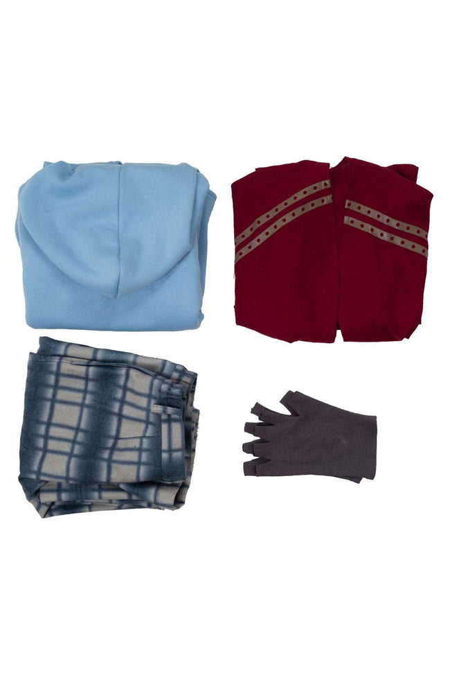 Pexlaxy Adult Mens Fat Cosplay Costume Casual Hoodie Suit Halloween Outfit Full Set,X-Large Main Image