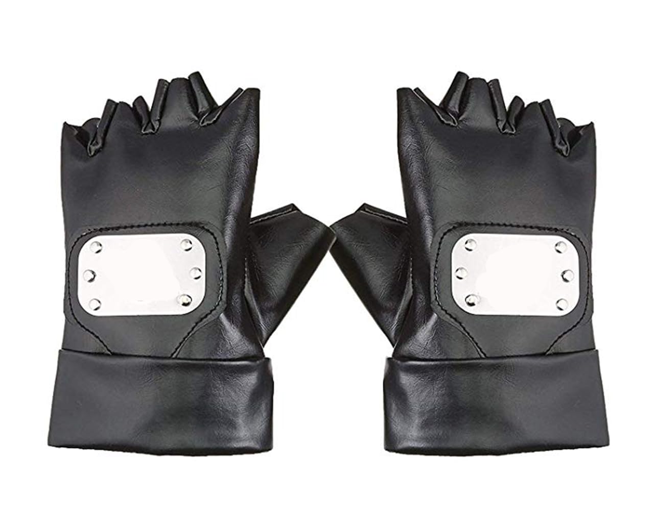 MSROLIDT Leaf Village Ninja Gloves Cosplay Anime Ninja Accessories