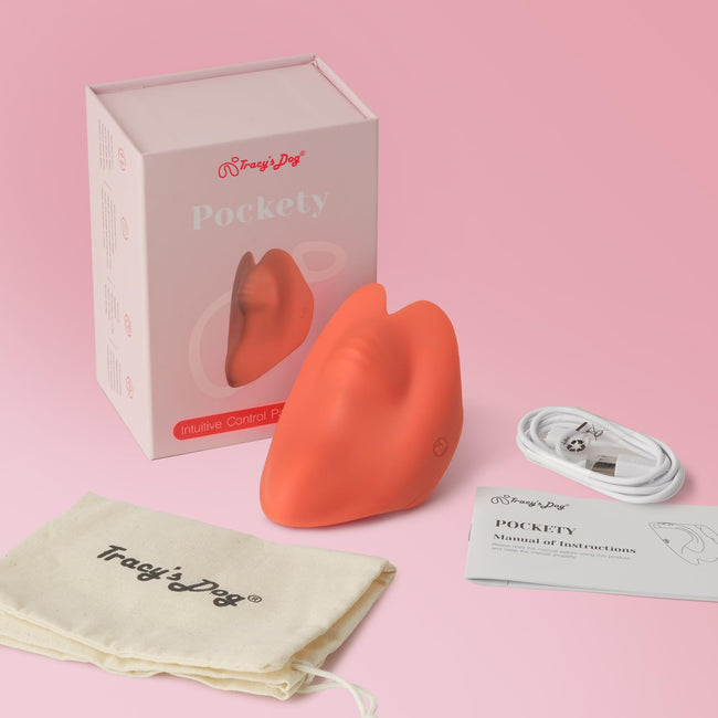 Tracy's Dog Lay-On Vibrator for Women - Palm Adult Sex Toys for Clitoral Nipple Stimulation, 7 Vibration Modes, Rechargeable & Waterproof, Discreet Mini Vibrating Bullet for Couples & Solo Play Main Image